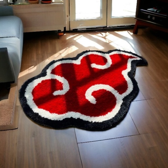 Other - Akatsuki Red Cloud Rug